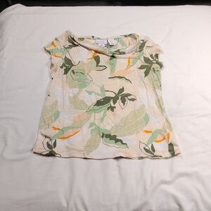Nicole Miller NY women's 100% linen top size small
